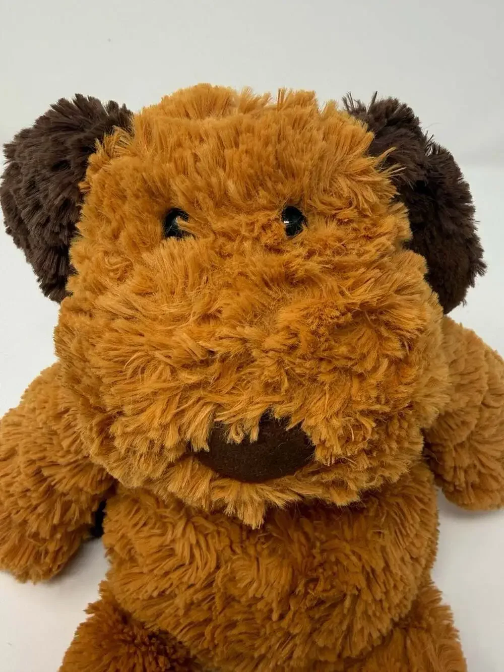 The Manhattan Toy Company Delightful Duffy Brown Plush Puppy Dog 2015 Stuffy